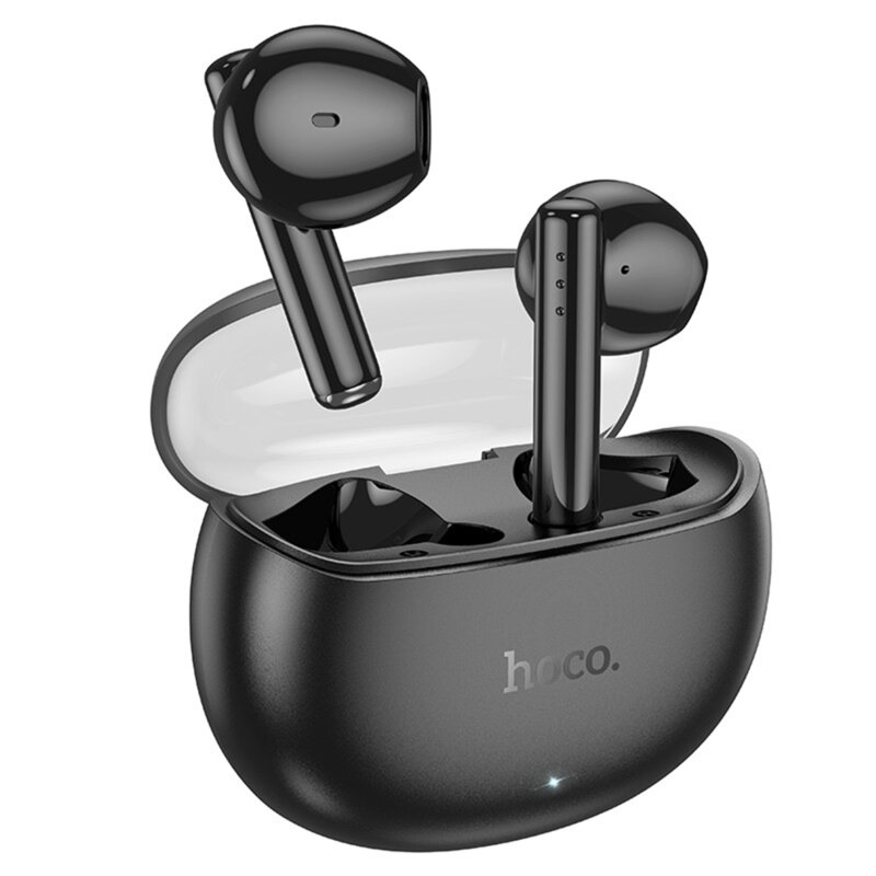 Earbuds true wireless, casti Bluetooth 5.3 Hoco EW38, negru