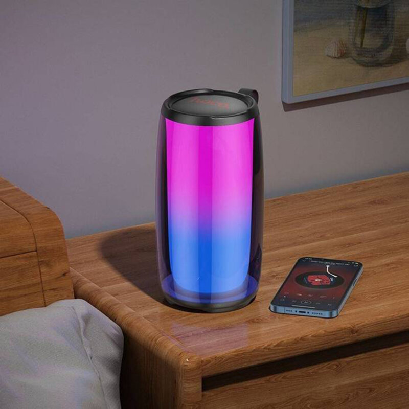 Boxa portabila wireless Bluetooth 10W Hoco HC18, alb