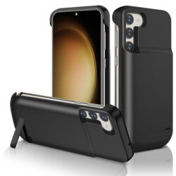 Husa cu baterie Samsung Galaxy S23 Techsuit Power Pro, 5000mAh, negru