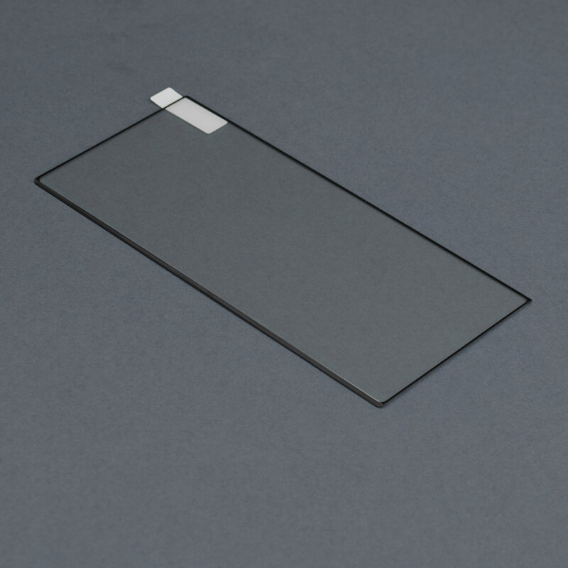Folie sticla 3D curbata Samsung Galaxy Note 10 Techsuit 111D Full Glue Full Cover, negru