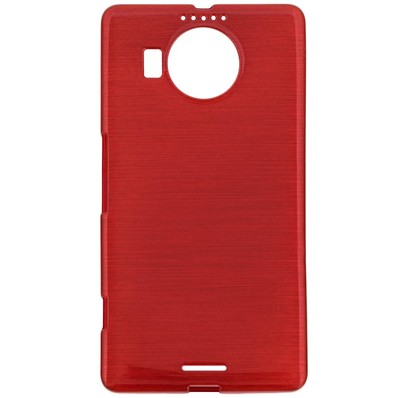 Husa Microsoft Lumia 950 XL Jelly Brush Red