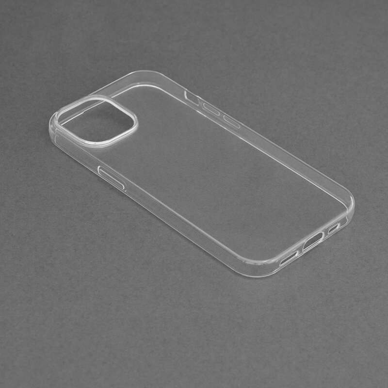 Husa iPhone 15 Techsuit Clear Silicone, transparenta