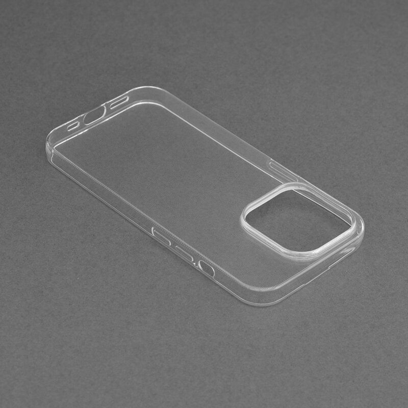 Husa iPhone 15 Pro Techsuit Clear Silicone, transparenta