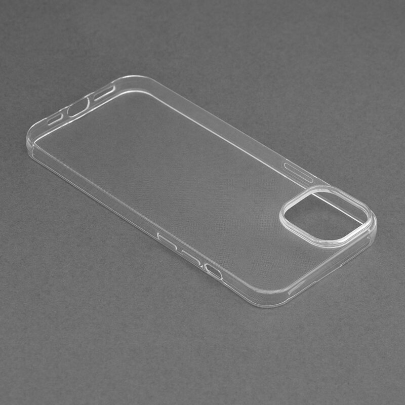 Husa iPhone 15 Plus Techsuit Clear Silicone, transparenta