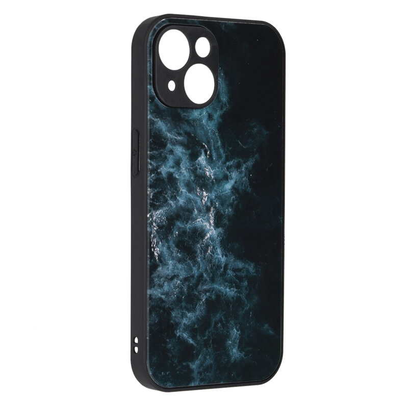 Husa iPhone 15 Plus Techsuit Glaze, Blue Nebula