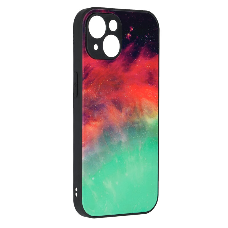 Husa iPhone 15 Plus Techsuit Glaze, Fiery Ocean