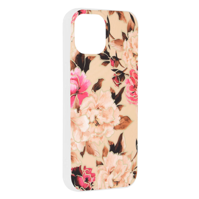 Husa iPhone 15 Techsuit Marble, Mary Berry Nude