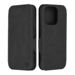 Husa 360° iPhone 15 Pro Techsuit Safe Wallet Plus, negru