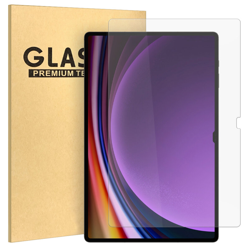 Folie sticla Samsung Galaxy Tab S9 Ultra Lito 9H Tempered Glass, transparenta