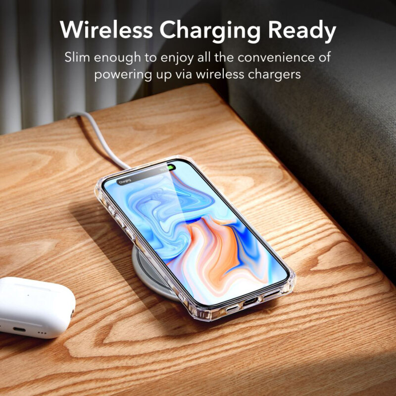 Husa iPhone 15 Plus ESR Air Armor, transparenta