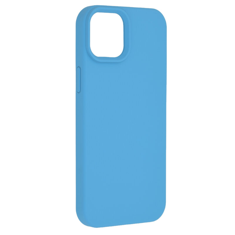 Husa iPhone 15 Plus Techsuit Soft Edge Silicone, albastru