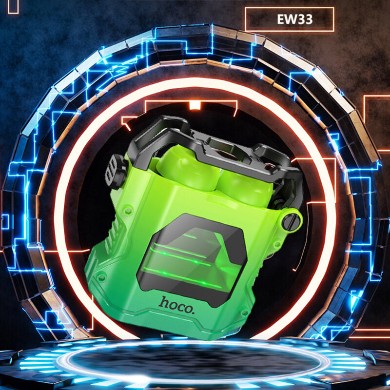 Casti gaming true wireless Bluetooth in-ear Hoco EW33, gri