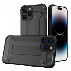 Husa iPhone 15 Pro Max Techsuit Hybrid Armor, negru