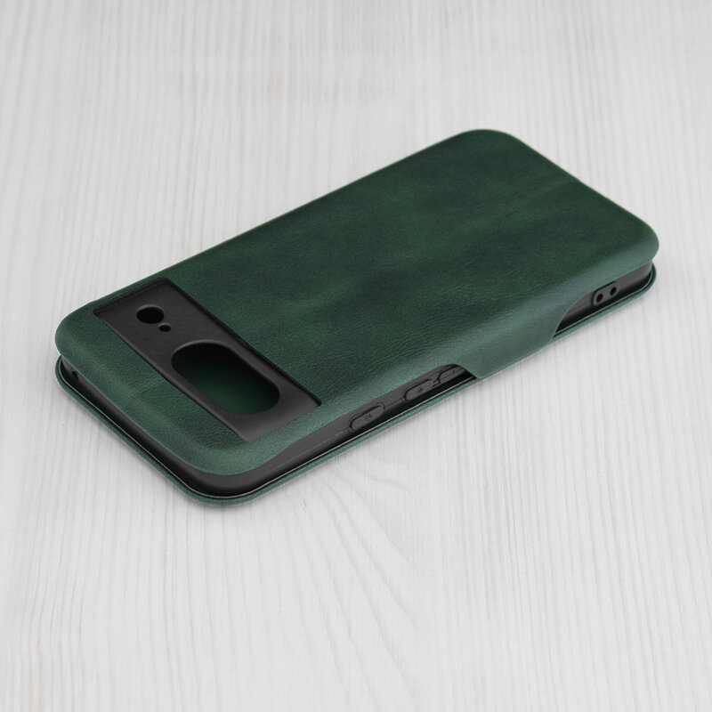Husa 360° Google Pixel 8 Techsuit Safe Wallet Plus, verde