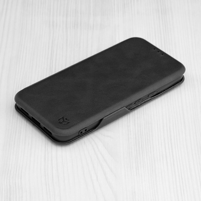 Husa 360° Google Pixel 8 Techsuit Safe Wallet Plus, negru