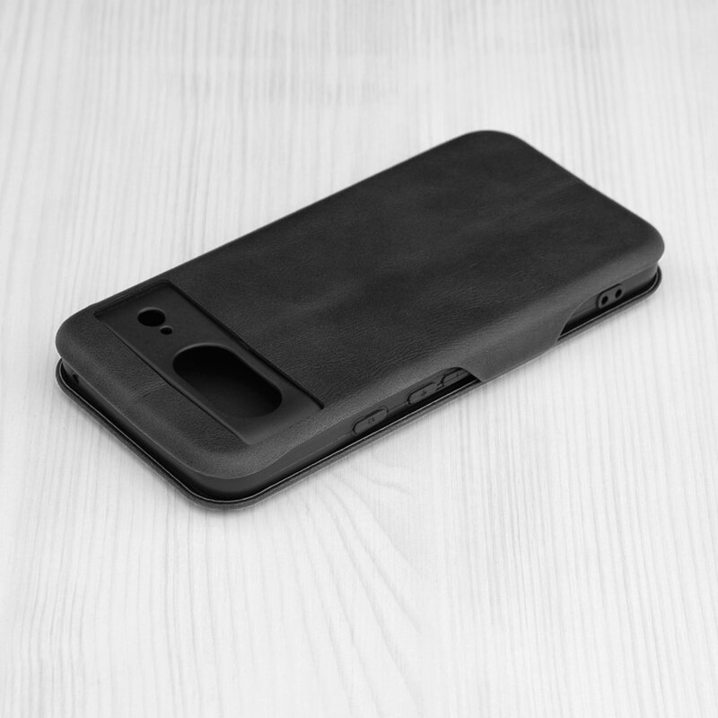 Husa 360° Google Pixel 8 Techsuit Safe Wallet Plus, negru