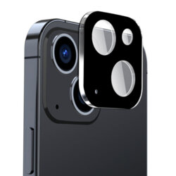 Folie camera iPhone 15 Techsuit Full Glass, negru