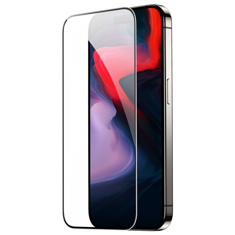 Folie sticla iPhone 15 Pro Max ESR Tempered Glass, negru