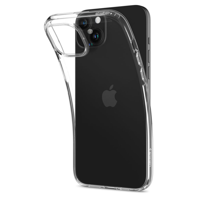 Husa iPhone 15 Spigen Liquid Crystal, transparenta