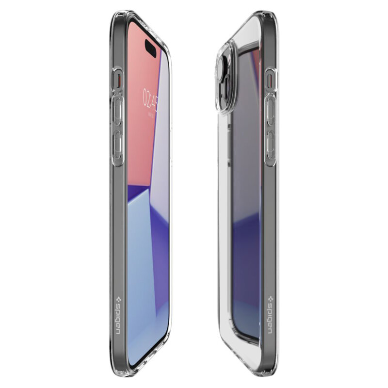 Husa iPhone 15 Plus Spigen Liquid Crystal, transparenta