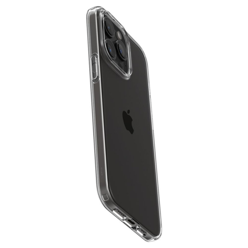 Husa iPhone 15 Pro Spigen Liquid Crystal, transparenta