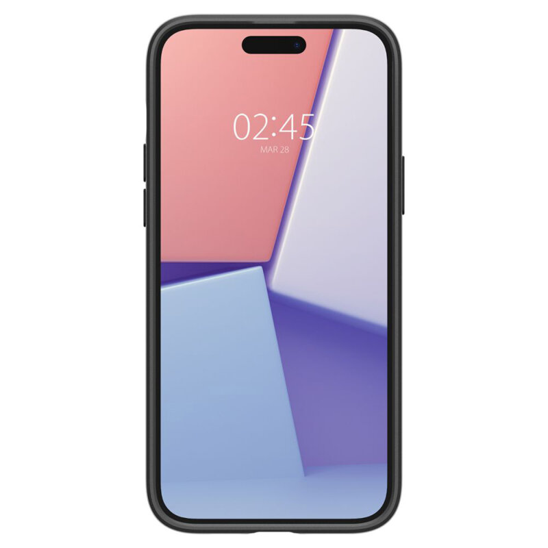 Husa iPhone 15 Plus Spigen Thin Fit, negru