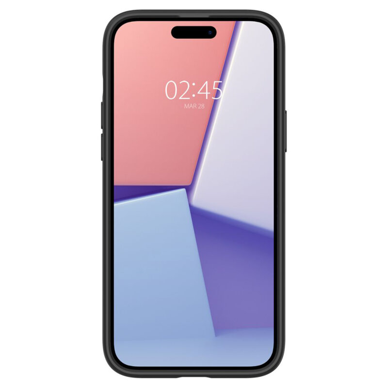 Husa iPhone 15 Spigen Ultra Hybrid, cenusiu