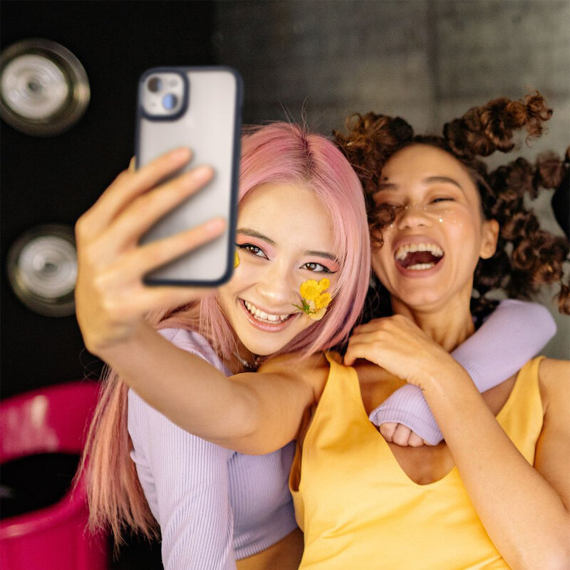 Husa iPhone 15 Spigen Ultra Hybrid, transparenta mata