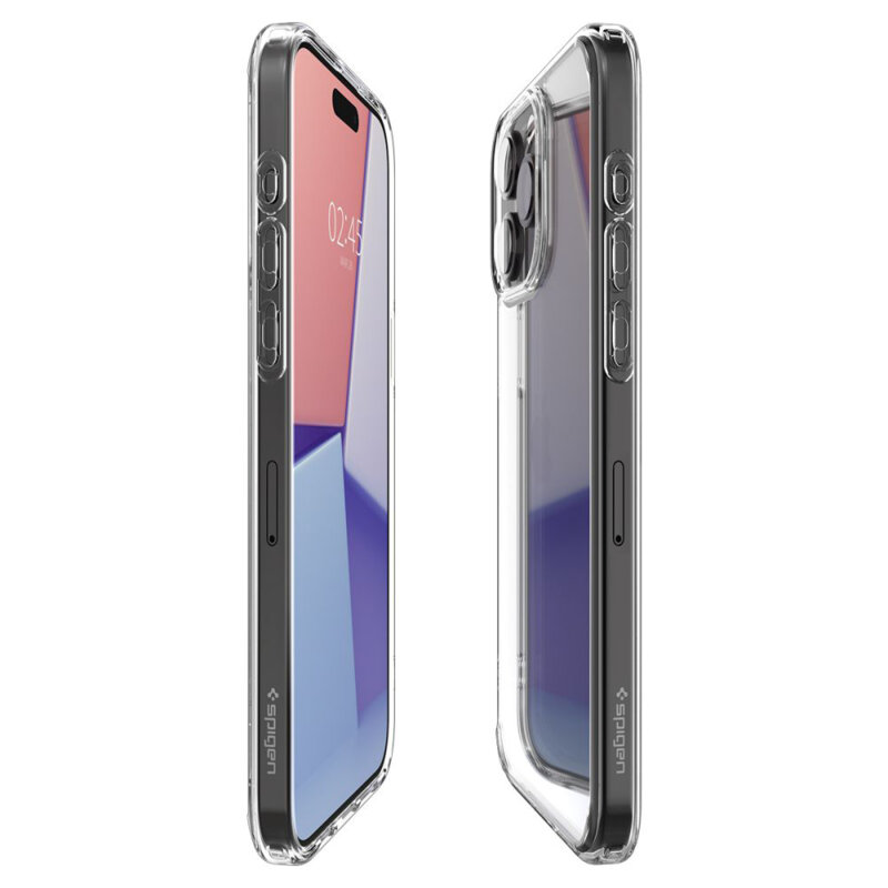 Husa iPhone 15 Pro Max Spigen Ultra Hybrid, transparenta