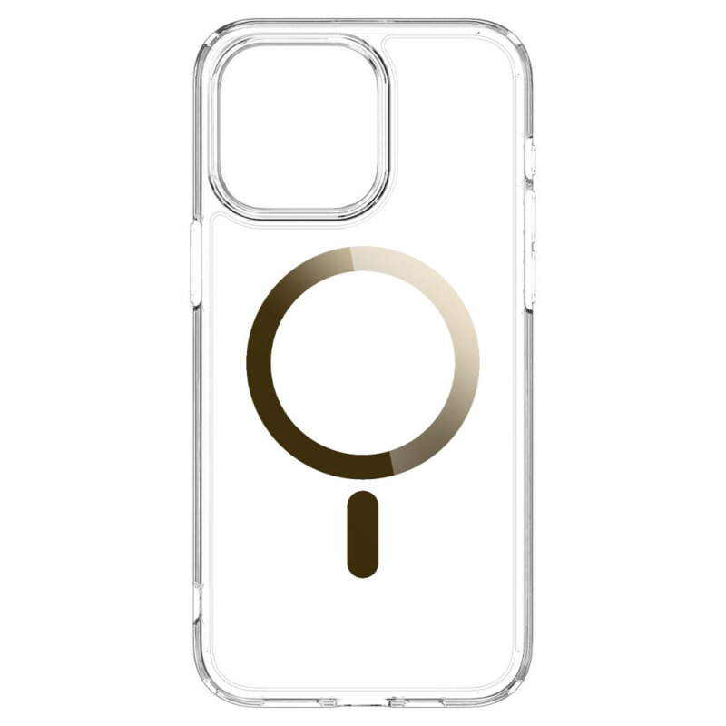 Husa iPhone 15 Pro Max Spigen Ultra Hybrid MagSafe, auriu