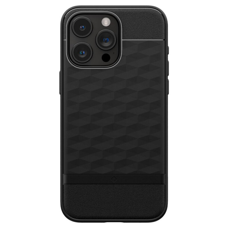 Husa iPhone 15 Pro Max Spigen Caseology Parallax MagSafe, negru