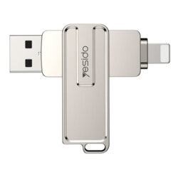 Flash drive, stick memorie USB Yesido FL16, 5Gbps, 128GB