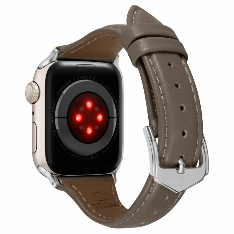 Curea Apple Watch 9 41mm Spigen Cyrill Kajuk, kaki