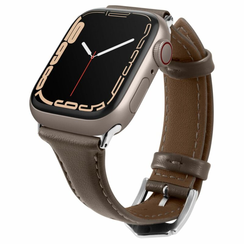 Curea Apple Watch 9 41mm Spigen Cyrill Kajuk, kaki