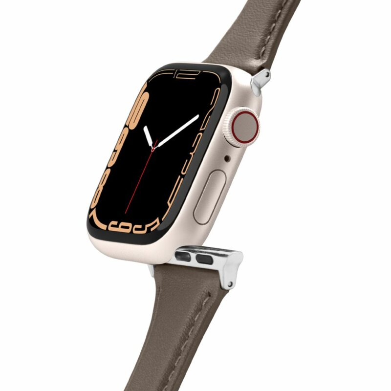Curea Apple Watch 9 41mm Spigen Cyrill Kajuk, kaki