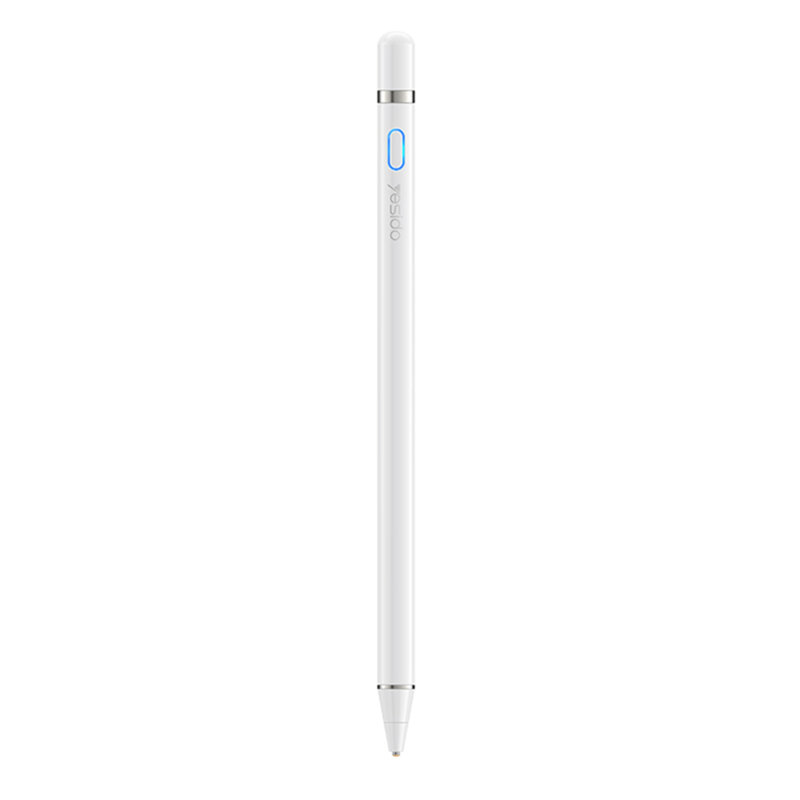 Stylus pen capacitiv, creion pentru tableta Yesido ST05, alb