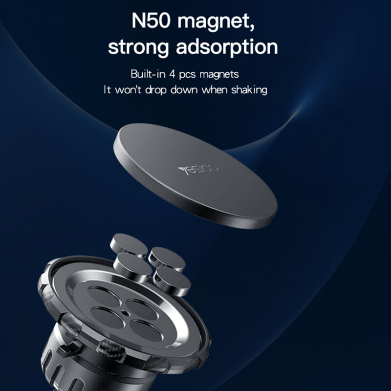 Suport magnetic telefon pentru display auto universal Yesido C155
