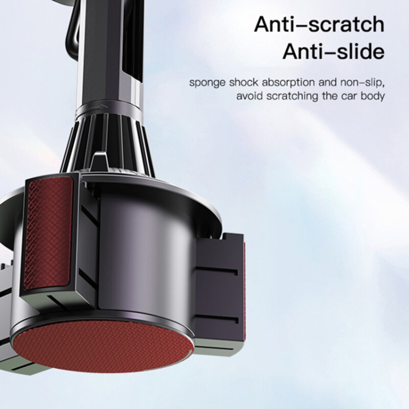 Suport telefon auto pahar pentru masina Yesido C195, negru