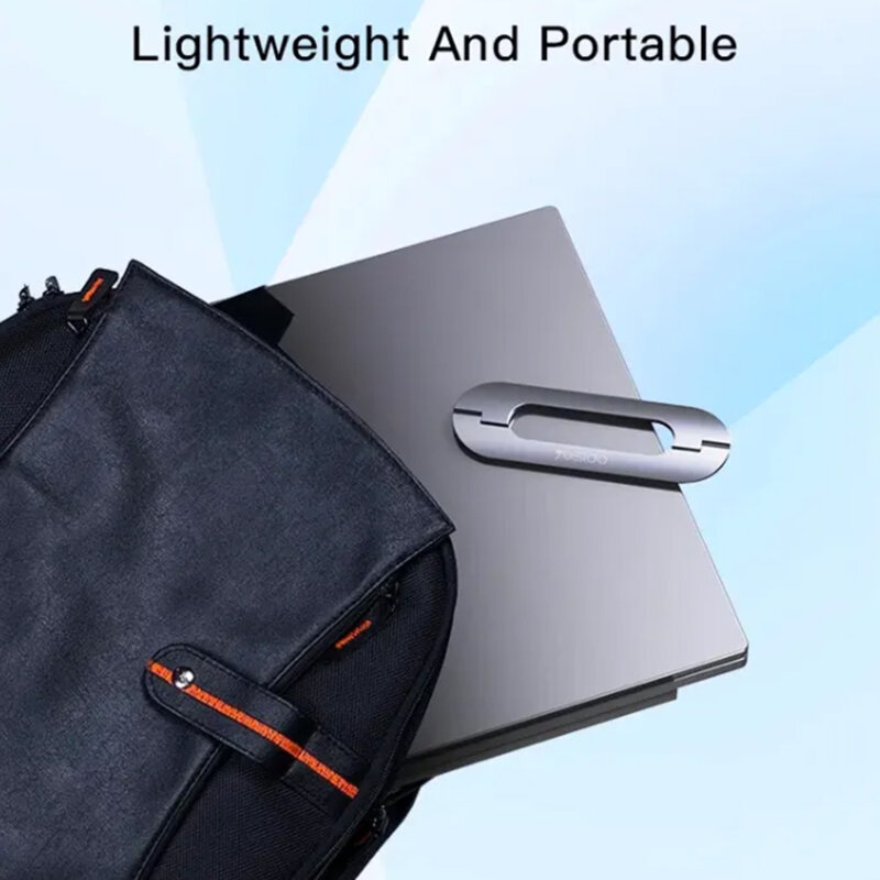 Suport laptop birou, stand notebook Yesido LP03, gri
