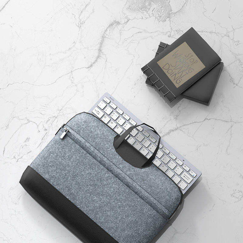 Mini tastatura inteligenta wireless Yesido KB11, alb