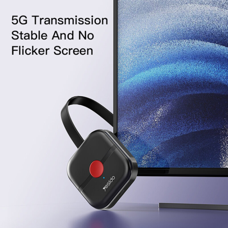 Receiver Wireless HD Yesido TV10 5G, negru