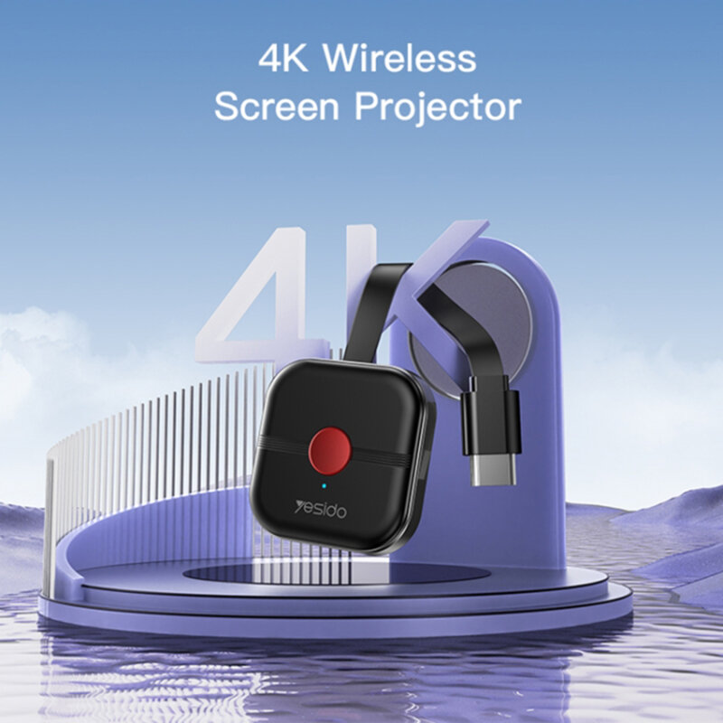 Receiver Wireless HD Yesido TV10 5G, negru