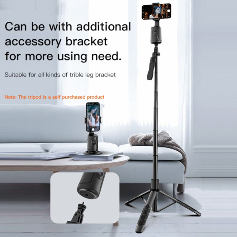 Selfie stick wireless Yesido SF15, rotire 360° negru