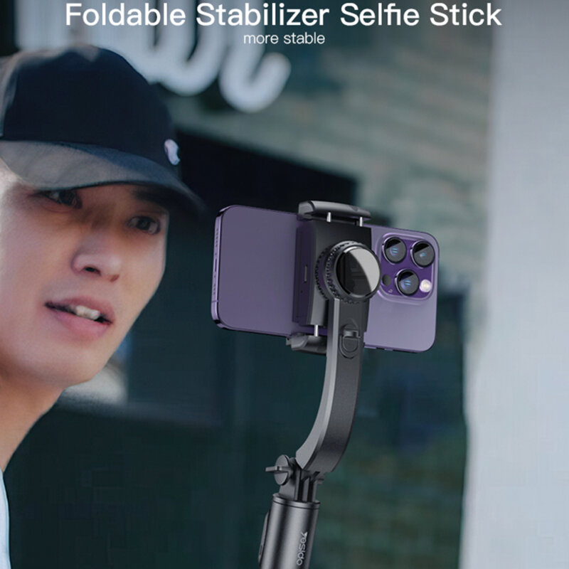 Selfie stick cu telecomanda si trepied Yesido SF14, negru