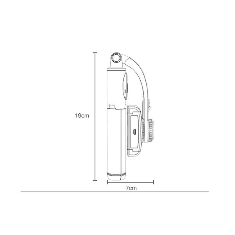 Selfie stick cu telecomanda si trepied Yesido SF14, negru