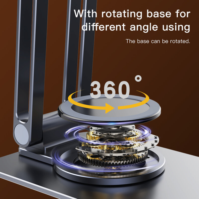 Suport tableta/telefon birou, aluminiu Yesido C184, gri