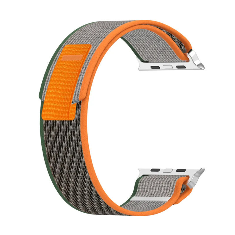 Curea Apple Watch Ultra 2 Techsuit, Green / Orange, W039