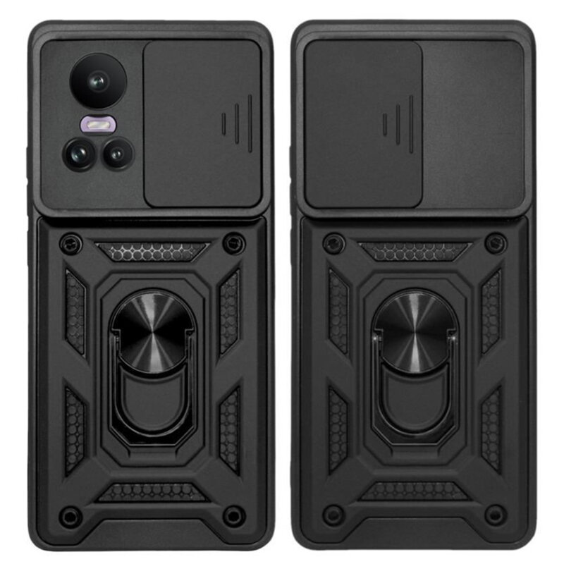 Husa Oppo Reno10 protectie camera Techsuit CamShield Series, negru