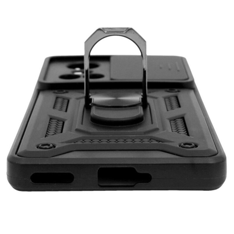 Husa Oppo Reno10 Pro protectie camera Techsuit CamShield Series, negru