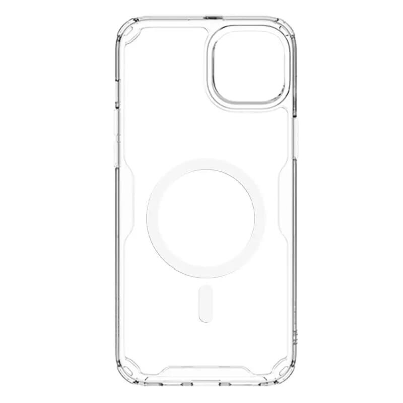 Husa iPhone 15 Plus Nillkin Nature MagSafe, transparenta
